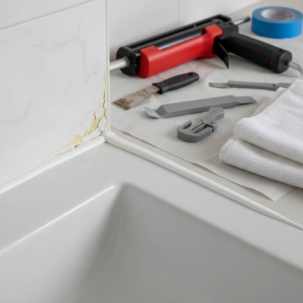 The Caulk Line Check: When Bathroom and Kitchen Seals Need Attention