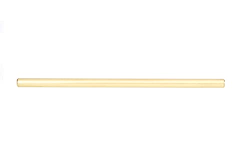 Richelieu | Washington 7 9/16-inch (192 mm) Satin Brass Cabinet Bar Pull - color: Satin Brass, size: 7 9/16 in