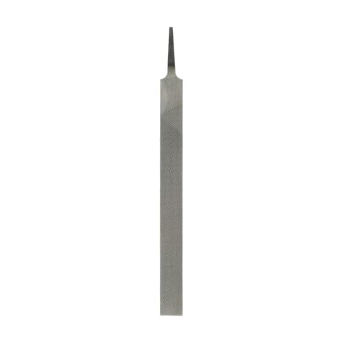 HARFINGTON Flat Coarse Cut File 10" Double Cut Teeth High Carbon Steel Hand Rasp File without Handle for Metal Wood Deburring Removing - size: 10", style: Coarse