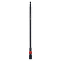 Klein Tools 31089 12-Inch Dual-Lock Extension, 1/4-Inch Hex Shank Impact Bit Holder, Quick-Release Locking Mechanism with Secondary Twist Lock, Compatible with Impact Drivers and Drills - size: 12-Inch