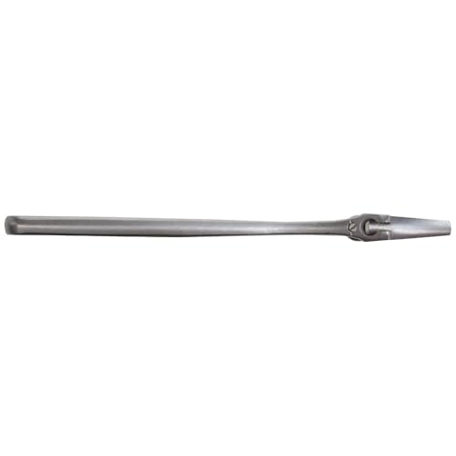 Klein Tools 507-10 Adjustable Wrench, Extra Capacity Jaw Forged Drive Wrench with High Polish Chrome Finish, 10-Inch