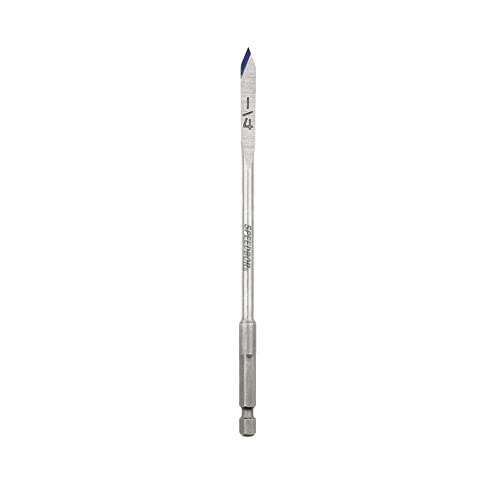 IRWIN SPEEDBOR Spade Wood Drill Bit 1/4" X 6" (88804) - style: 1/4-Inch Bit