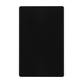 ENERLITES Screwless Blank Wall Plate, 1-Gang Outlet Covers, 1 Pack, Black - color: Black, size: Screwless