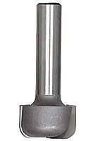 Amana Tool Bowl and Tray Plunge Router Bit, Carbide-Tipped, for Woodworking and CNC Routing, 45981, 1/8 Radius x 1/2 Dia x 1/2 x 1/4 Inch Shank - size: 1/8 Radius x 1/2 Dia x 1/2 x 1/4