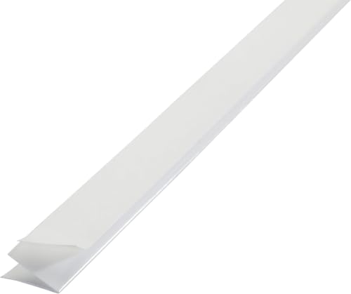 M-D Building Products 3525 M-D 0 V-Flex Weather-Strip with Adhesive Back, 17 Ft L X 7/8 in W, Polypropylene, White (Pack of 12) - size: 1 Count (Pack of 12)