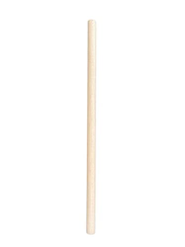 Dowel Rods Wood Sticks Maple Wooden Dowel Rods - Unfinished Hardwood Sticks - 3/4'' by 12'' for Crafts Solid Maple Sanded Smooth (1)