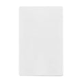 ENERLITES Screwless Blank Wall Plate, 1-Gang Outlet Covers, 1 Pack, White - color: White, size: Screwless