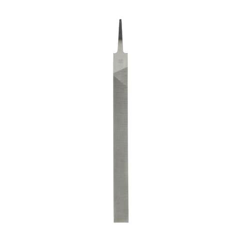 HARFINGTON Flat Medium Cut File 16" Double Cut Teeth High Carbon Steel Hand Rasp File without Handle for Metal Wood Deburring Removing - size: 16", style: Medium