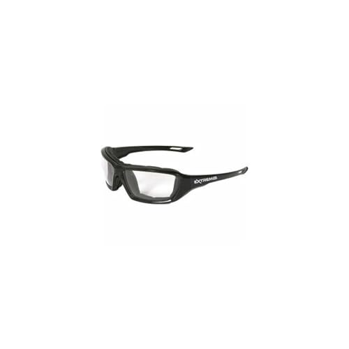 Radians Extremis Foam Lined Safety Glasses - Black Frame - size: 1 Unit