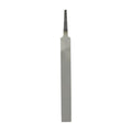 HARFINGTON Flat Thin Cut File 4" Double Cut Teeth High Carbon Steel Hand Rasp File without Handle for Metal Wood Deburring Removing - size: 4", style: Thin