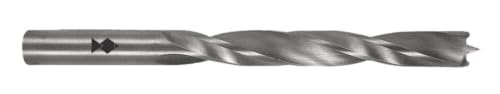 Fisch FSF-321231 High Speed Steel Double Flute Brad Point Drill Bit, 3/8 inch - size: 3/8-Inch