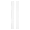 Drawer Slides Replacement Self Adhesive Drawer Slide Guides Side Mount Drill Free Plastic Sliding Rail for Storage Baskets Kitchen Cabinets Dressers 2 Pack