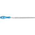 PFERD 8" Three Square File - DIY Packaged Second Cut, with Handle - Part 11101P