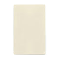 ENERLITES Screwless Blank Outlet Covers Wall Plate, 1 Pack, Light Almond - color: Light Almond, size: Screwless