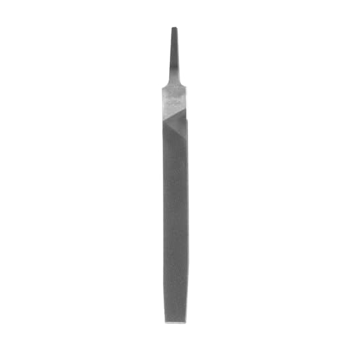 HARFINGTON Tip Thin Cut File 6" Double Cut Teeth High Carbon Steel Hand Rasp File without Handle for Metal Wood Deburring Removing - size: 6", style: Thin