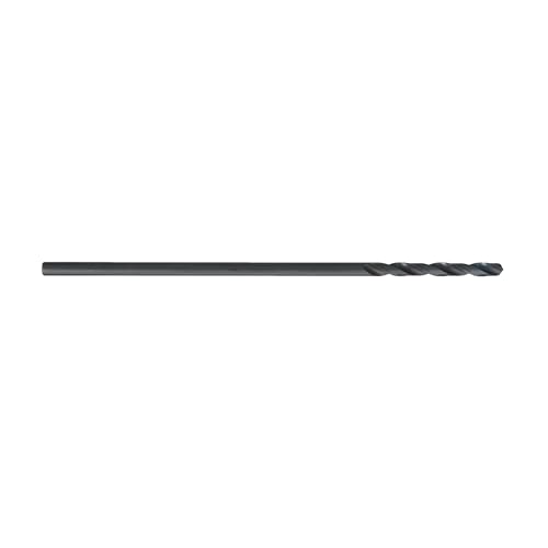 Drill America DWDA/CX125 #5 x 12" High Speed Steel Aircraft Extension Drill Bit, DWDA/C Series - size: #5, style: 12" Length