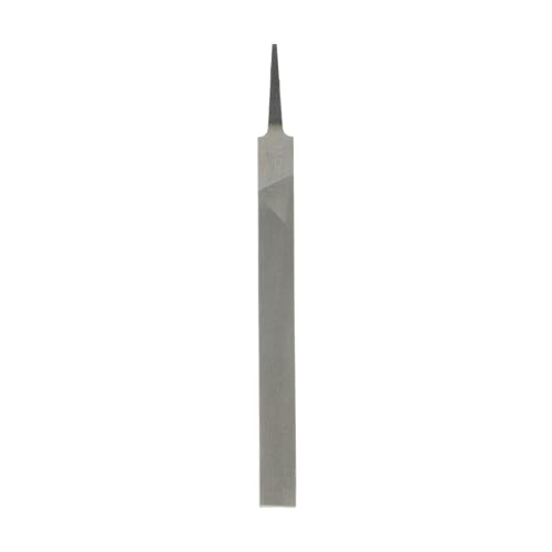 HARFINGTON Flat Medium Cut File 8" Double Cut Teeth High Carbon Steel Hand Rasp File without Handle for Metal Wood Deburring Removing - size: 8", style: Medium