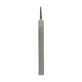 HARFINGTON Flat Medium Cut File 8" Double Cut Teeth High Carbon Steel Hand Rasp File without Handle for Metal Wood Deburring Removing - size: 8", style: Medium