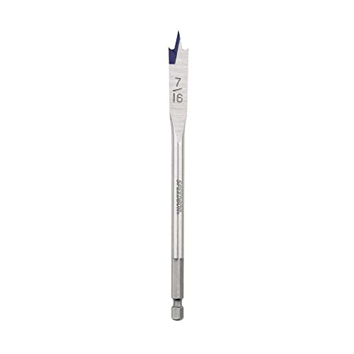 IRWIN SPEEDBOR Spade Wood Drill Bit, 7/16" (88807) - style: 7/16-Inch Bit