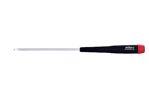 Wiha 26027 Slotted Screwdriver with Precision Handle, 2.5 x 100mm