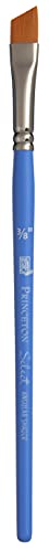 Princeton Select Artiste Angle Shader Brush, Synthetic, Short Handle, Size 3/8 inch, 1 Count - size: Size 3/8 inch