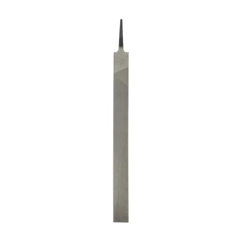 HARFINGTON Flat Coarse Cut File 14" Double Cut Teeth High Carbon Steel Hand Rasp File without Handle for Metal Wood Deburring Removing - size: 14", style: Coarse