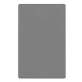 ENERLITES Screwless Blank Wall Plate, 1-Gang Outlet Covers, 1 Pack, Gray - color: Gray, size: Screwless