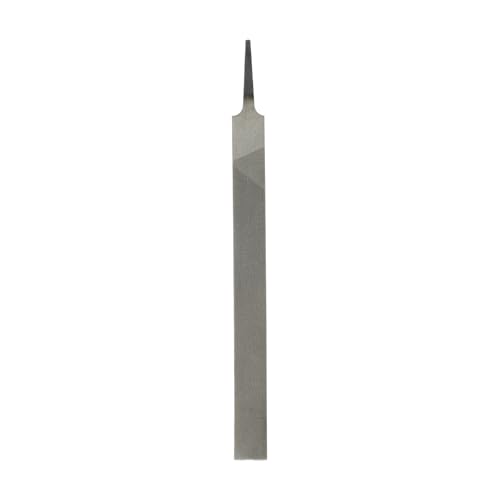 HARFINGTON Flat Medium Cut File 10" Double Cut Teeth High Carbon Steel Hand Rasp File without Handle for Metal Wood Deburring Removing - size: 10", style: Medium