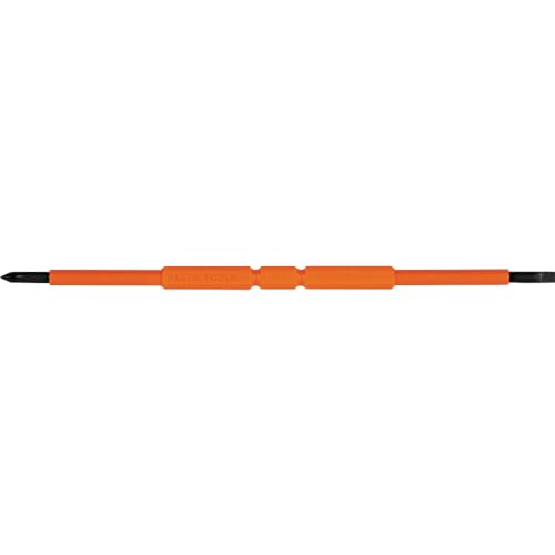 Klein Tools 32584INSR Precision 8-in-1 Screwdriver Set with Case, 1000V Rated Insulated Set with Phillips, Slotted and Tamperproof TORX Bits - style: 8-in-1 Precision