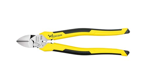 Tsunoda PKN-225ATG, High-Leverage Heavy Duty Diagonal Cutters 9-inches (225mm) - size: 9-inches Elastomer Handle