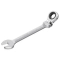 16mm Flex-Head Ratcheting Combination Wrench, 16mm Metric - size: 16mm