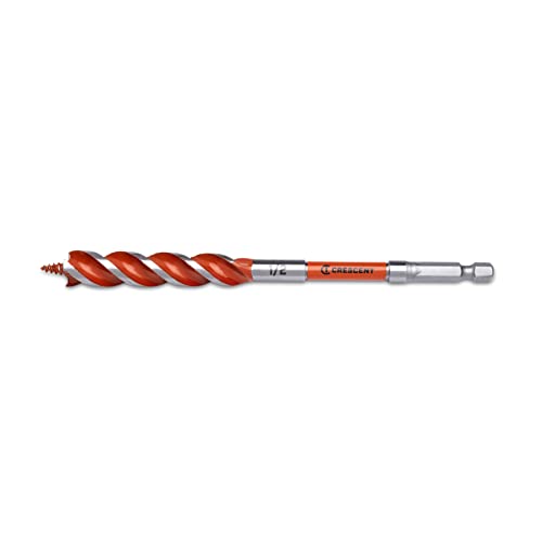 Crescent High Speed Auger Drill Bit | 1/2" x 6" | CDSA-629 - style: 1/2" X 6"