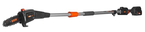 WEN 20V Max Cordless 8-Inch Pole Saw with 14.5-Foot Reach, 4Ah Battery, and Charger (20719) - style: 20V 8 in. Pole Saw.