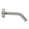 NearMoon Shower Arm with Flange, Made of 304 Stainless Steel Shower Extension Extender Pipe, Wall-Mounted for Fixed Bathroom Showerhead, Never Rust (8 Inch, Brushed Nickel) - color: Brushed Nickel, size: 8 Inch