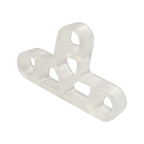 JINYO 10mm 3/8 inch 100pcs Bricklaying Spacer Stone Wall Spacer Brick laying Clips White Black Green Blue colorful Brick Wall Spacer Masory Paving Spacer Mortar Bricklaying Tile Brick Jointing Spacer - color: White