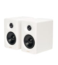 Edifier M60 Multimedia Speaker, 66W RMS Computer Speaker, White | Bluetooth 5.3, Hi-Res Audio with LDAC, 3" Mid Bass & 1" Tweeter, USB-C AUX Inputs, Compact Desktop Speaker - color: White
