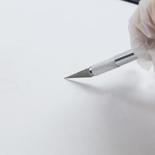 KUMGROT Smoothing Tool Kit Large Wallpaper Scraper with Graduated Measurements for Wallpaper Sticking Replacement, Blue