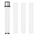Shower Filter Replacement Cartridges (Compatible with BODYLUV Pure Filter Shower Head) | 5 Micron Fine Filtration | Removes Rust/Sediment |4pack.(Plastic parts are not included)