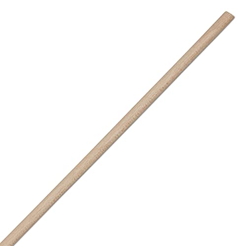 Dowel Rods Wood Sticks Wooden Dowel Rods 1/8 x 36 Inch Unfinished Hardwood Sticks for Crafts and DIYers 25 Pieces by Woodpeckers - color: Pack of 25, size: 1/8" x 36" Dowels