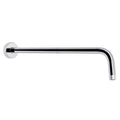 Shower Arm with Flange and Teflon Tape, Wall Mounted Shower Pipe 304 Stainless Steel Extension Arm for Fixed Shower Head & Handheld (20 Inch, Chrome) - color: Chrome, style: 20 Inch