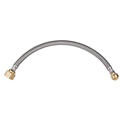 1piece EFIELD 24"Length Flexible Connector,Push-fit 3/4" x 3/4" FIP - size: 24 Inch, style: 3/4x3/4