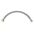 1piece EFIELD 24"Length Flexible Connector,Push-fit 3/4" x 3/4" FIP - size: 24 Inch, style: 3/4x3/4
