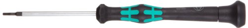 Wera 05118076002 Kraftform Micro 2054 Hexagon Electronics Precision Screwdriver, 1/16" Head, 60mm Blade Length - size: Hexagon 1/16" Head, 60mm Blade