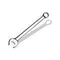 9mm Metric Combination Wrench, CR-V Steel with Mirror Polish, 12-Point Design, 15-Degree Offset, Perfect for Auto Repair, Household, Car & Truck Emergency - size: 9mm