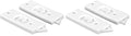 Prime-Line F 2599 3-3/8 in. White Plastic Window Lock with Spring-Loaded Tilt Latch (Single Pack) (Pack of 2) - size: 1 Count (Pack of 2)