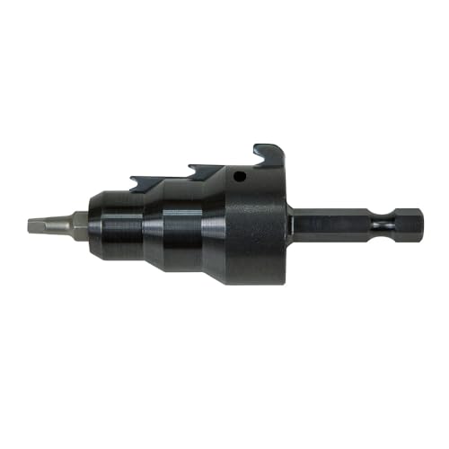Klein Tools 85091 Klein Tools 85091 Power Conduit Reamer with Improved Bit Retention, 1/2-, 3/4- and 1-Inch, Made in USA - style: Conduit Reamer