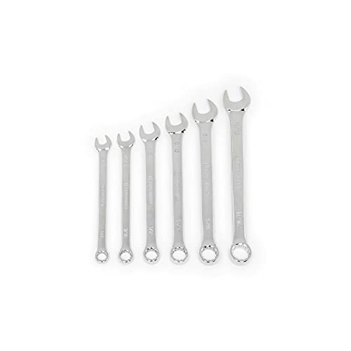 Crescent 6 Piece 12 Point SAE Combination Wrench Set - CCWS0-05
