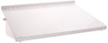 Wall Control Shelf 12in Deep Pegboard Shelf Assembly Pegboard and Slotted Tool Board - White - color: White