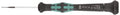 Wera 05117990002 Kraftform Micro 2035 Slotted Electronics Precision Screwdriver, 0.8mm Head, 40mm Blade Length - size: Slotted 0.8mm Head, 40mm Blade
