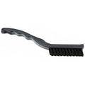 SPARTA Detail Brush Grout Brush, Crevice Brush with Hanging Hole for Bathroom, Kitchens, Countertop, Plastic, 9 Inches, Black - color: Black, size: 9 Inches